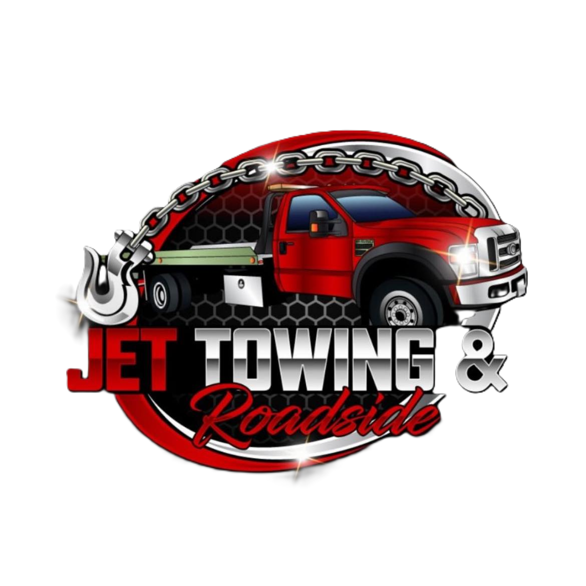 Jet Towing & Roadside Service Logo Clear